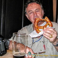 Rauchbier and pretzel